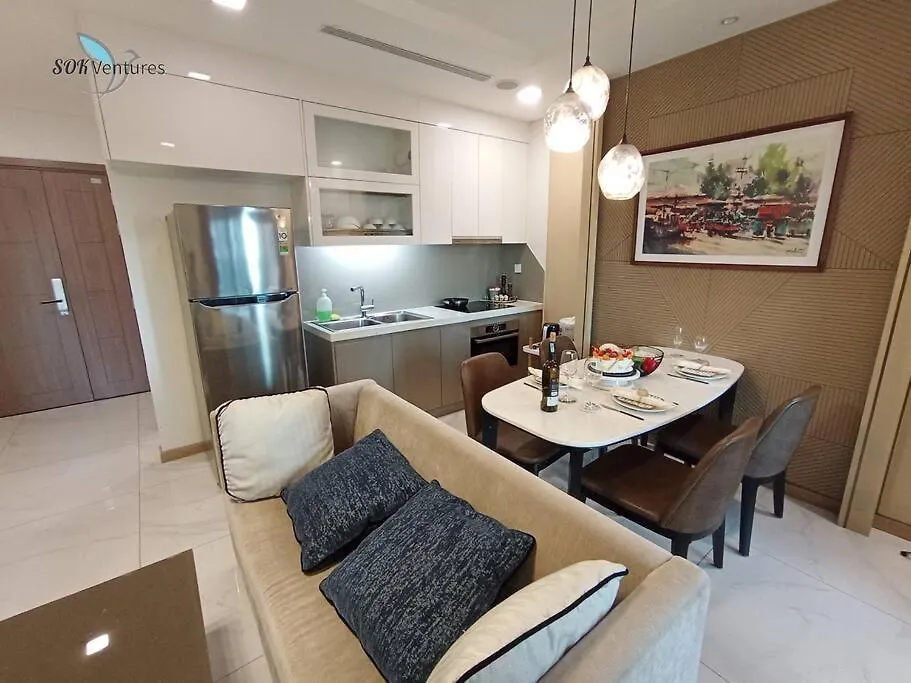 1-Bedroom Apartment With Balcony - Landmark 81 Vcp Ho Či Minovo Město Vietnam