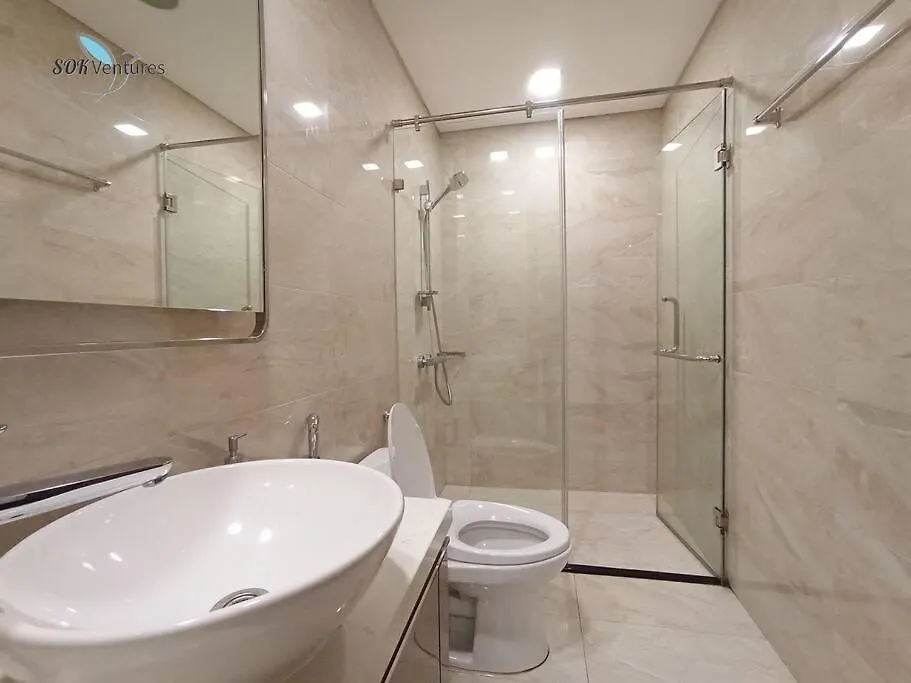 1-Bedroom Apartment With Balcony - Landmark 81 Vcp Ho Či Minovo Město