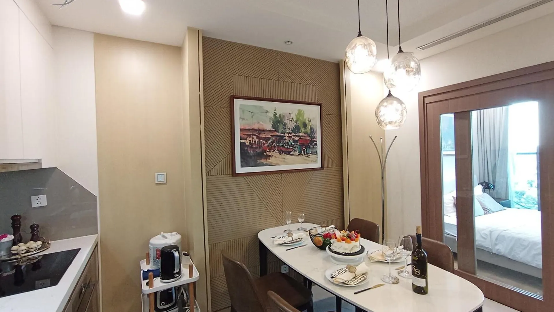 1-Bedroom Apartment With Balcony - Landmark 81 Vcp Ho Či Minovo Město