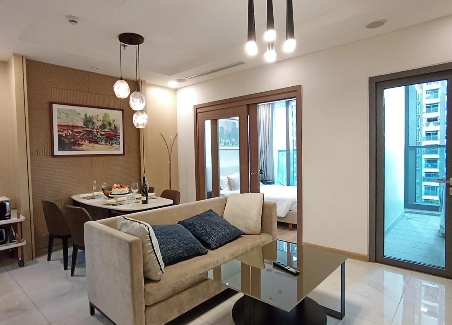 1-Bedroom Apartment With Balcony - Landmark 81 Vcp Ho Či Minovo Město 0*,