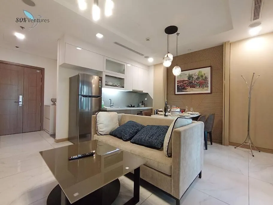 1-Bedroom Apartment With Balcony - Landmark 81 Vcp Ho Chi Minh City 0*,