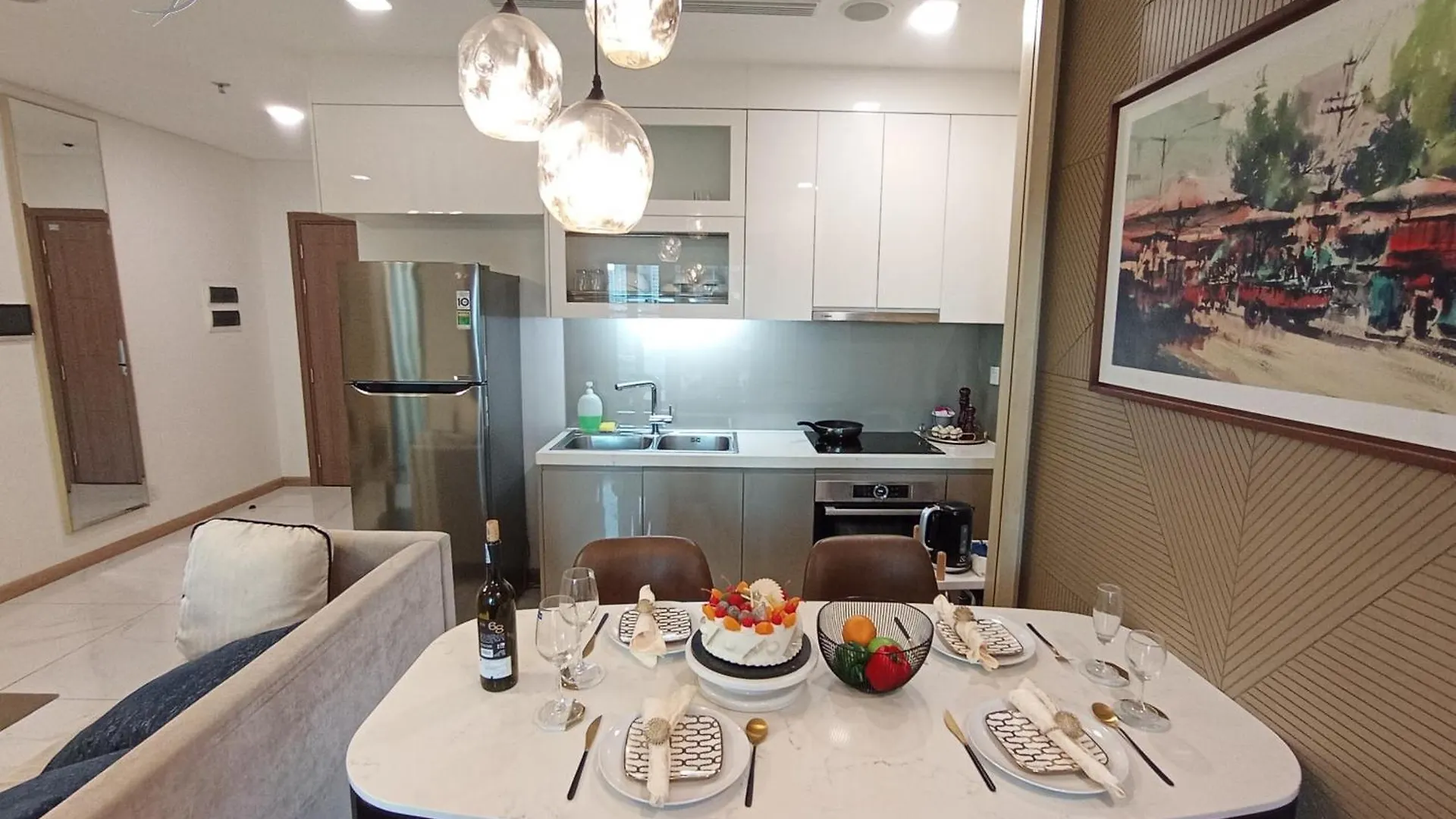 1-Bedroom Apartment With Balcony - Landmark 81 Vcp Ho Chi Minh City